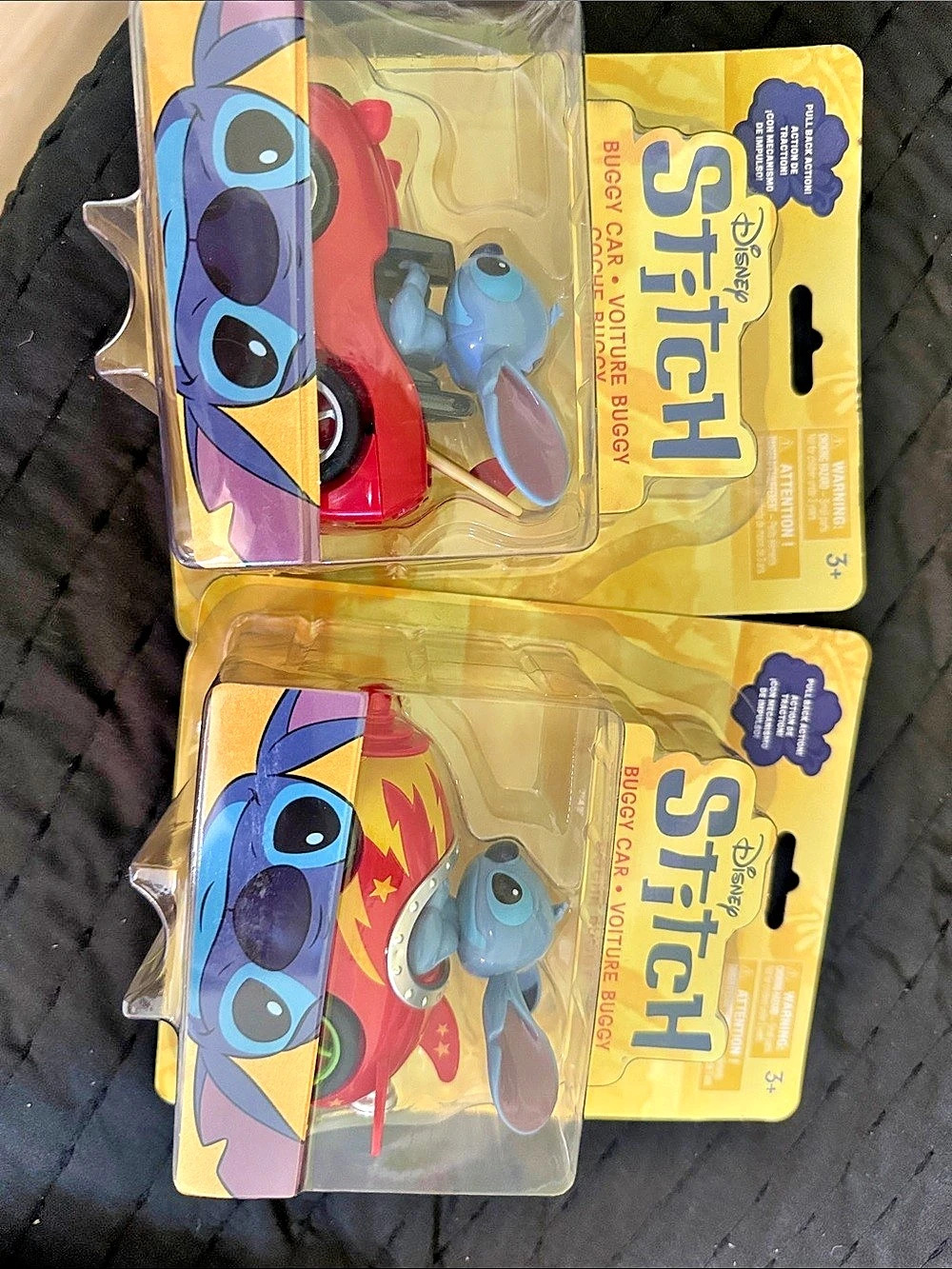 Disney Stitch Action Figures/Buggy Cars Set of 2 NWT